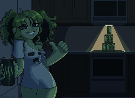 cel shaded background